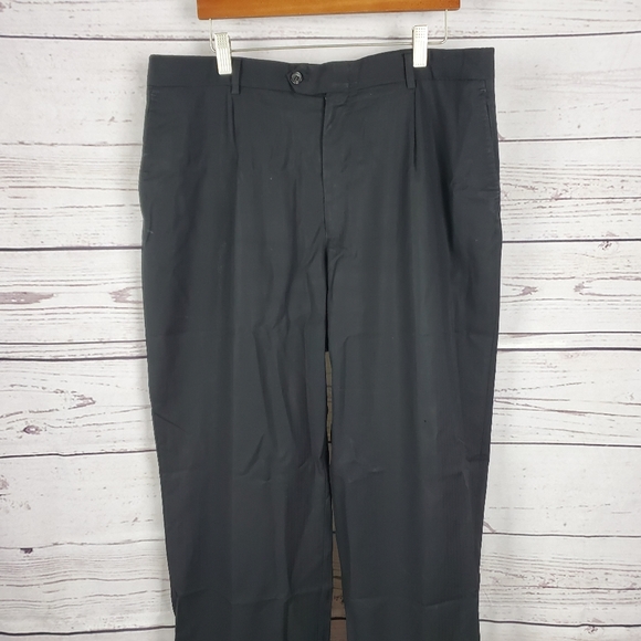 wool & cashmere plus size black slacks ( 5 for $20 ) - Picture 2 of 7